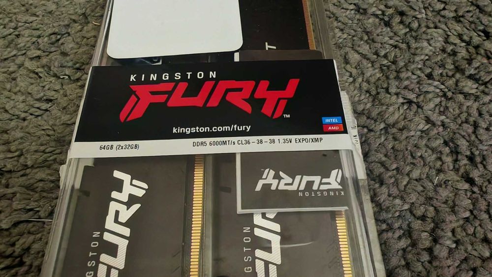Рам памет Kingston FURY Beast  64GB (2x32GB) DDR5 6000Mhz XMP/EXPO