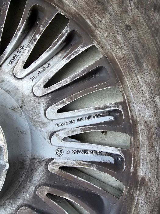 Jante Mercedes  S W222 A2224011602 Roti  Mercedes S  R 19 " 275 40 R19