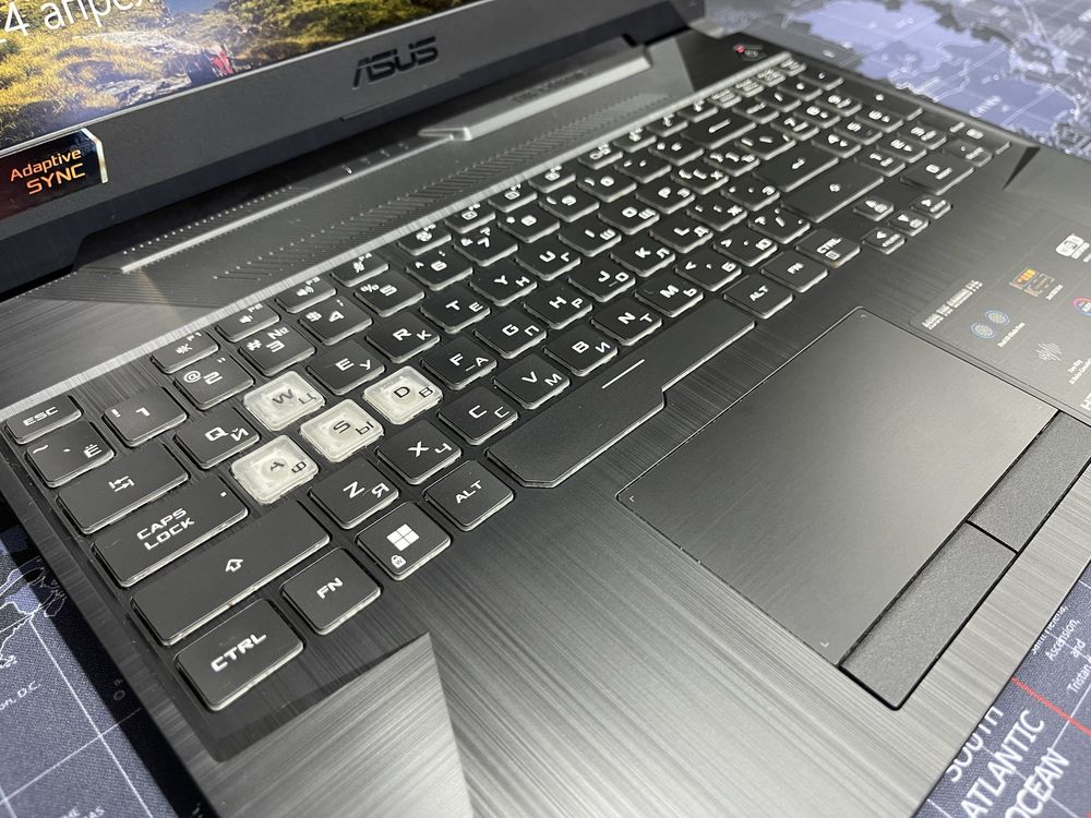 Игровой Ноутбук Asus Tuf Gaming F15-Core i5-11400/8GB/SSD512GB/RTX2050