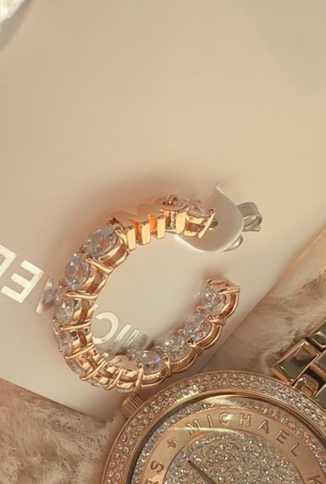 Michael Kors cercei rose gold