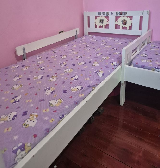 детско легло KRITTER (160 x 70 cm) с матрак Underlig