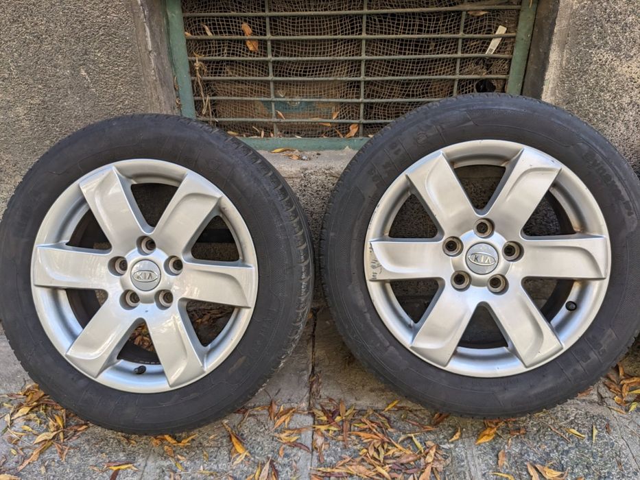 Джанти с гуми Киа 5х114.3 Kia