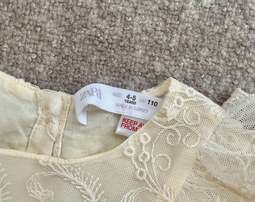 Рокля zara размер 104-110