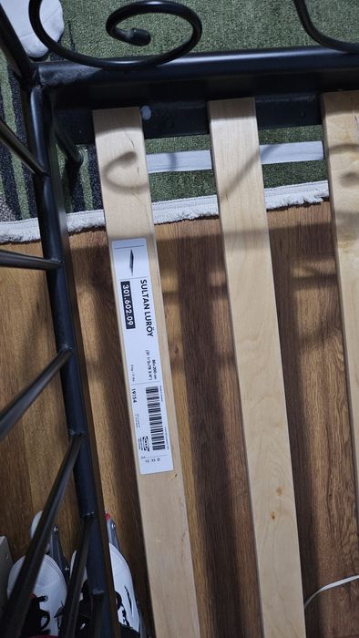 Pat IKEA Minnen + somieră + două saltele