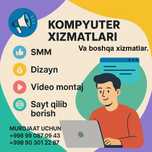 Kompyuter xizmatlari – Barcha ishlar bir joyda!