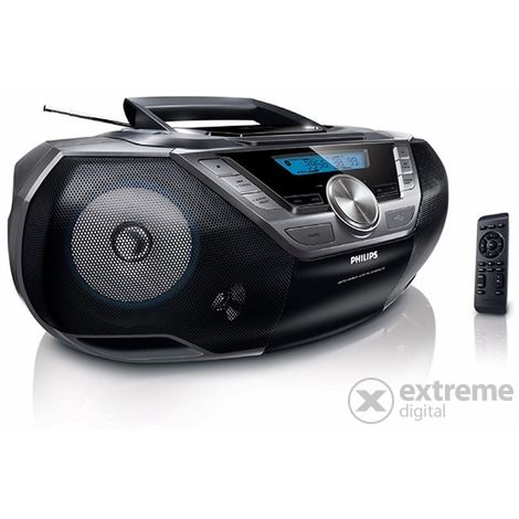 Philips AZ780, Radio FM, CD mp3, USB, AUX. NOU SIGILAT