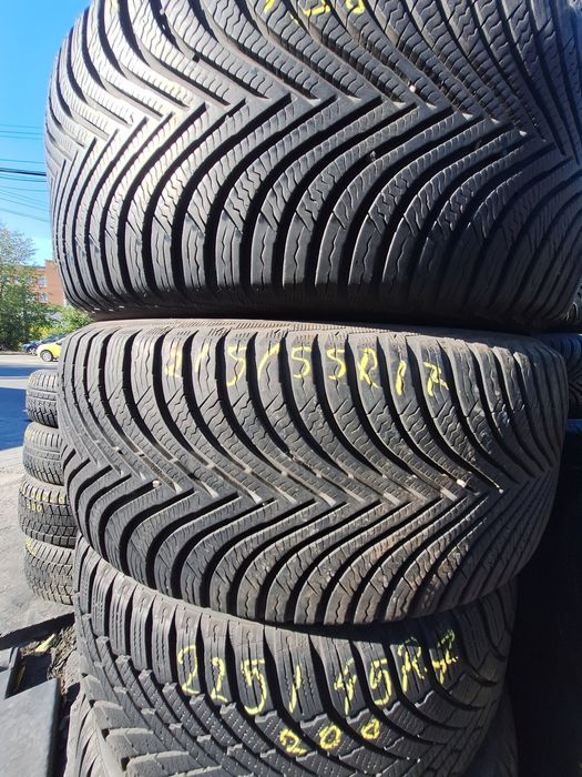 2 anvelope iarna 215/55r17 Michelin Montaj Gratuit
