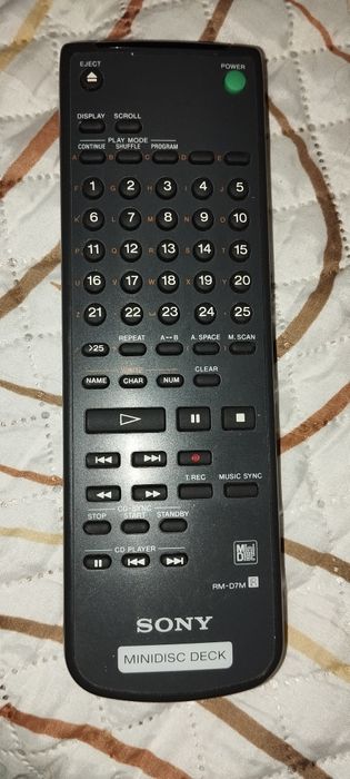 Telecomandă Sony MD