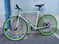 Bicicleta single speed, fixed gear, marime M