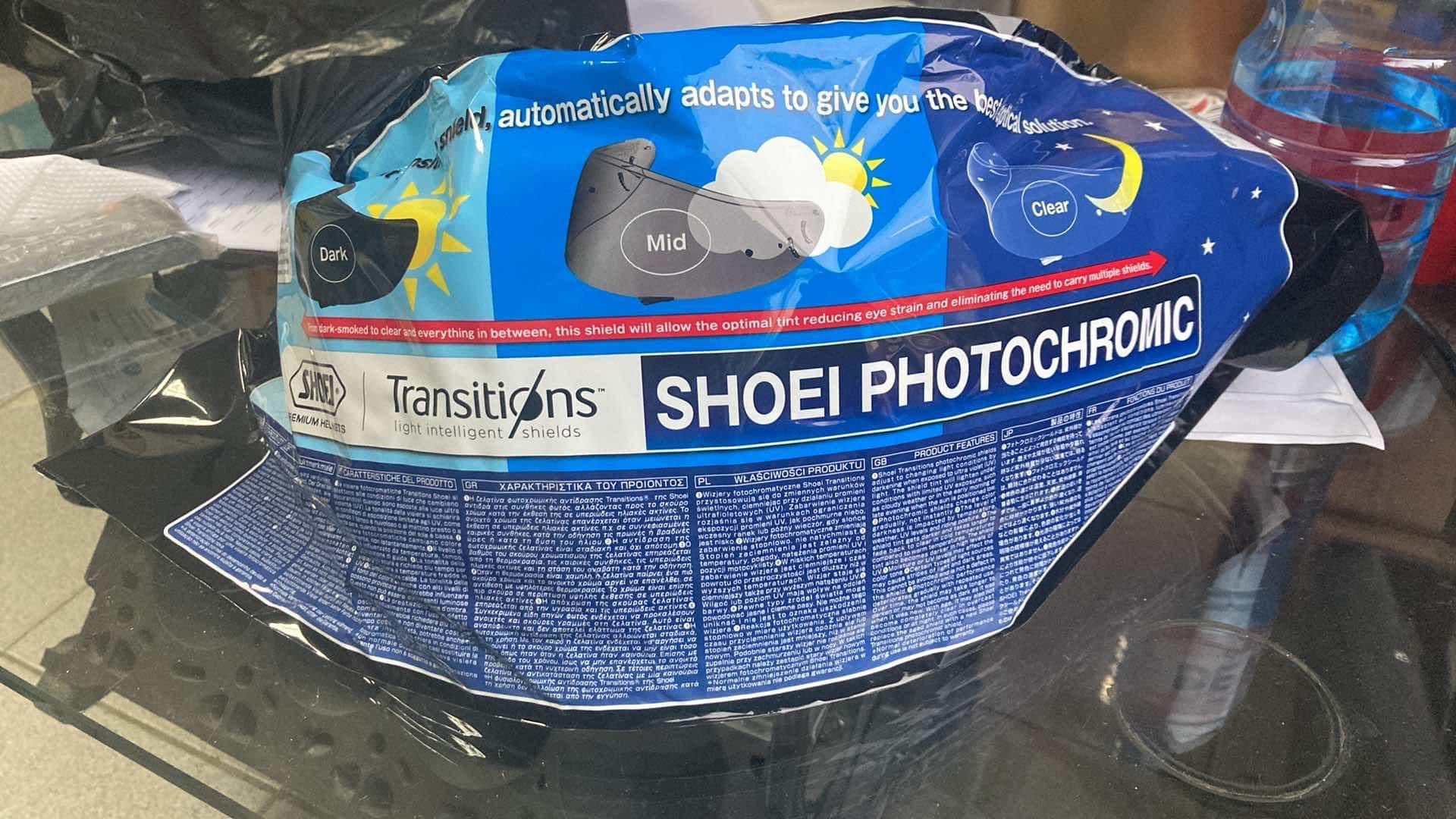 Чисто нов визьор за Каска SHOEI NXR фото хроматичен
