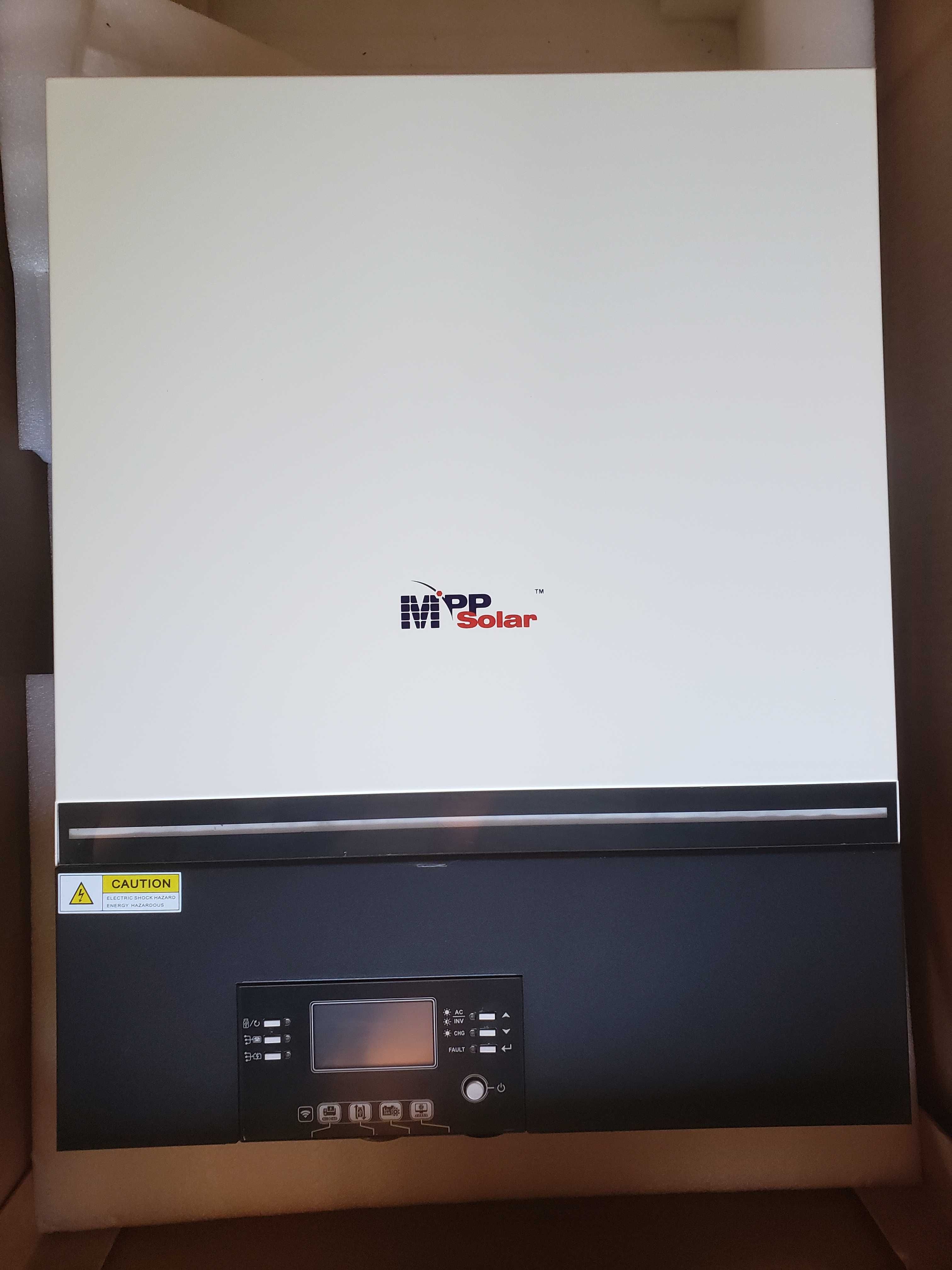 Invertor MPP Solar 11KW/48V și 4 acumulatori Rombat gel VRLA 240Ah/12V