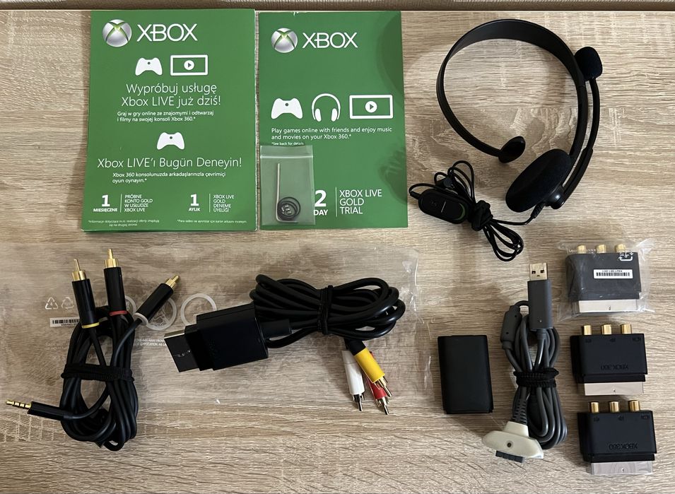 Аксессуары на Xbox 360