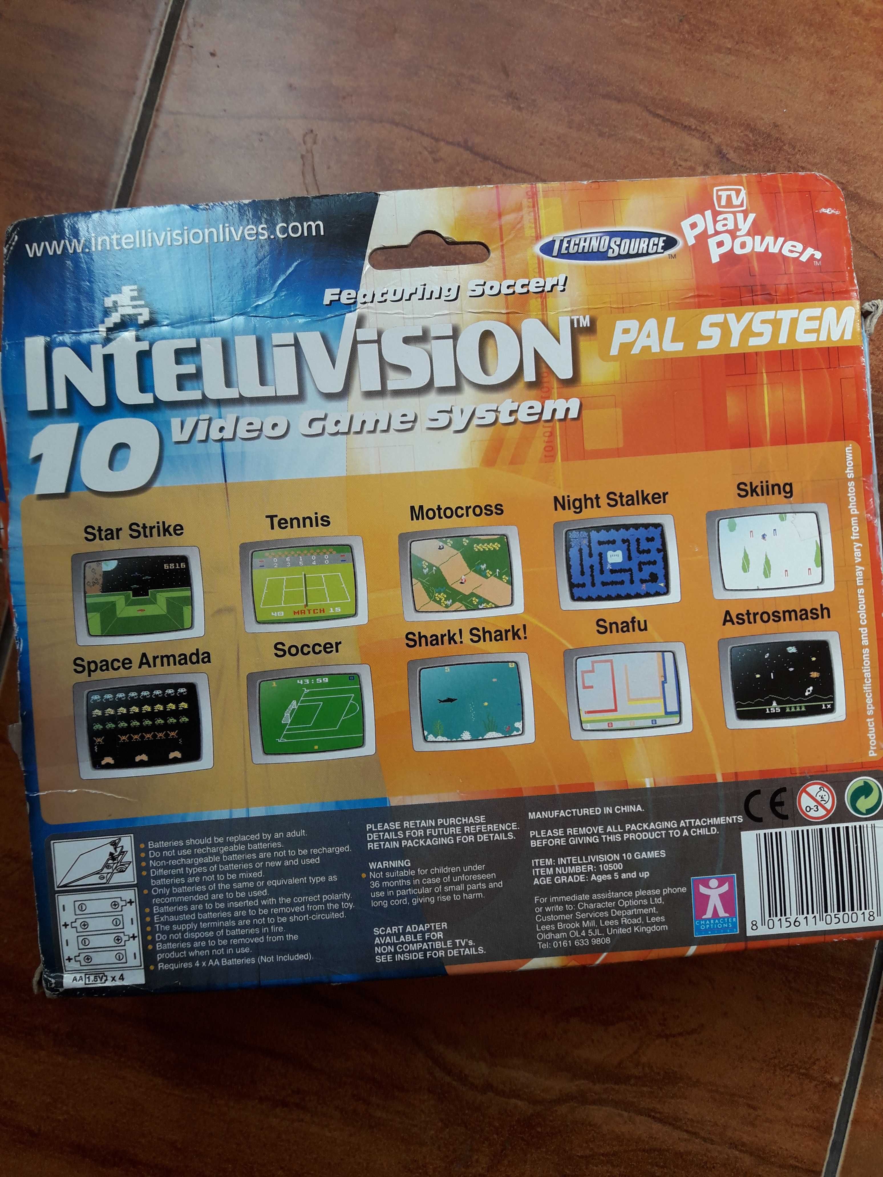 Mini consola cu 10 jocuri integrate vintage INTELLI VISION