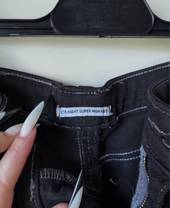 super high waist jeans