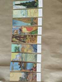 Книгоразделитеи с картини на Ван Гог и Моне