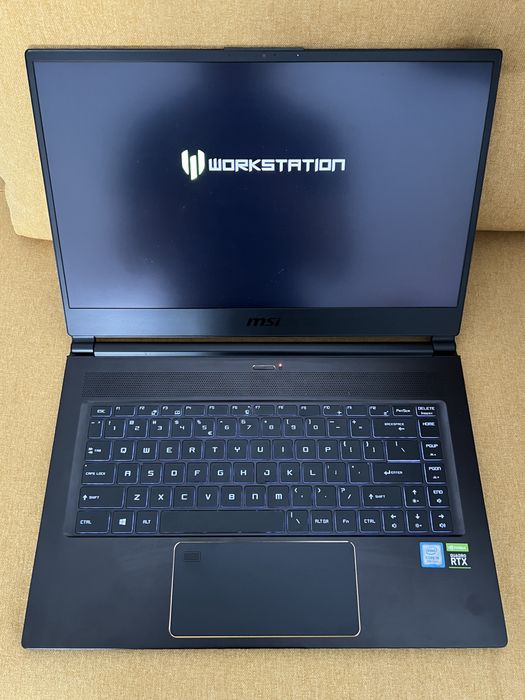 Workstation MSI WS65 9TM - Quadro RTX5000, I9, 64GB RAM, 2TB SSD