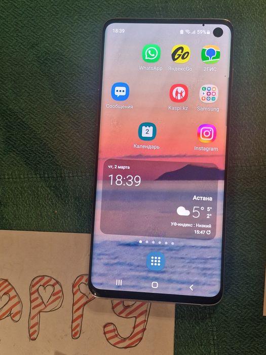 Samsung Galaxy 10 продам отличном состоянии, in driver