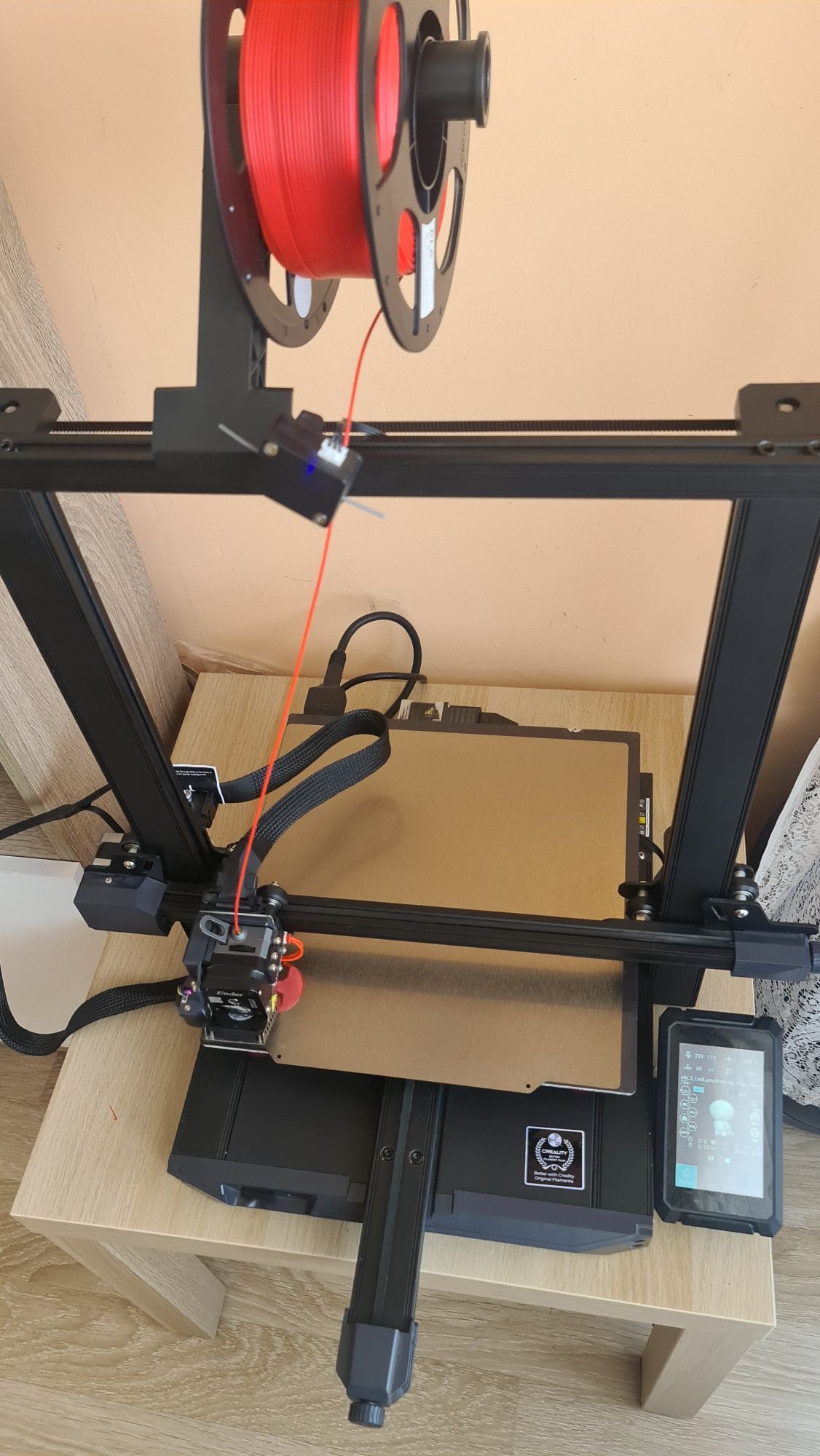 Продавам 3D принтер Creality Ender 3 S1 Plus – с Marlin firmware