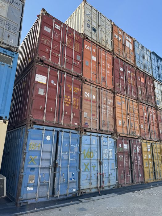 Контейнера жилые пустые  40 футовые марские жд, 20 марские жд,