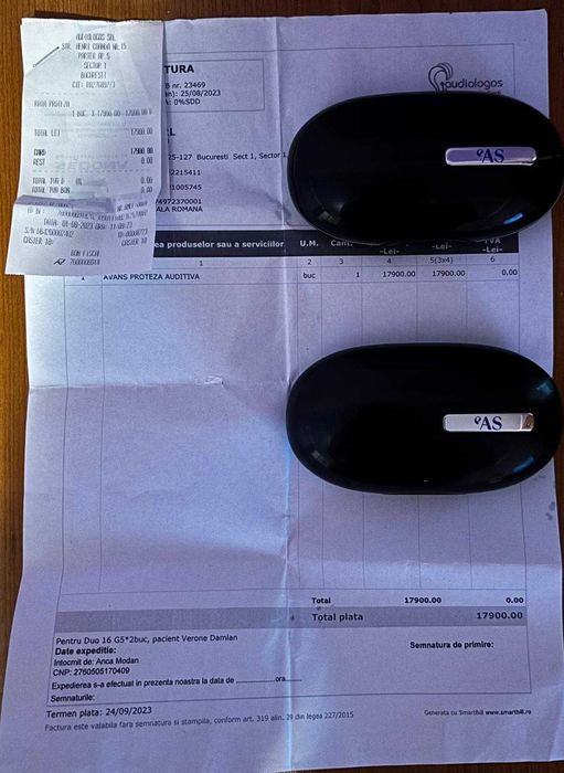 Aparat auditiv Duo 16G5 – 48 benzi frecvențiale