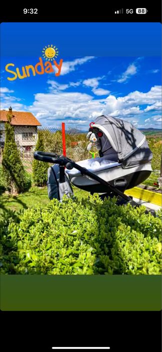 Buba Zaza 3in1 бебешка количка