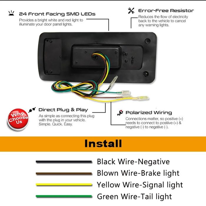 LED Стопове за Mercedes G-Class W463 (1999–2018) – G500, G550, G63 AMG