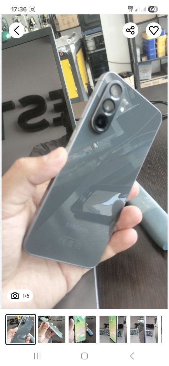 Samsung a56 holati alo 1 oy ishlagan