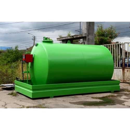 Надземен дизелов резервоар с колонка - 9500L