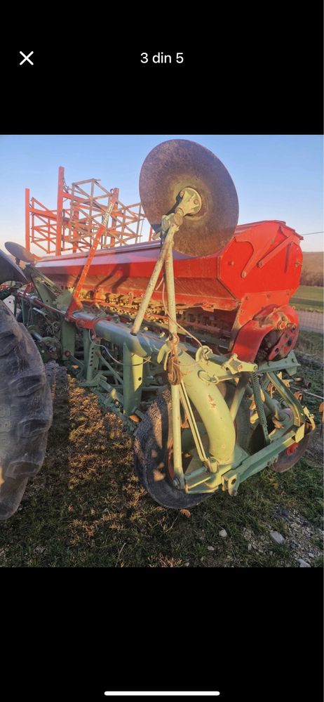 Semanatoare Nodet Kuhn paioase pe disc 4 m