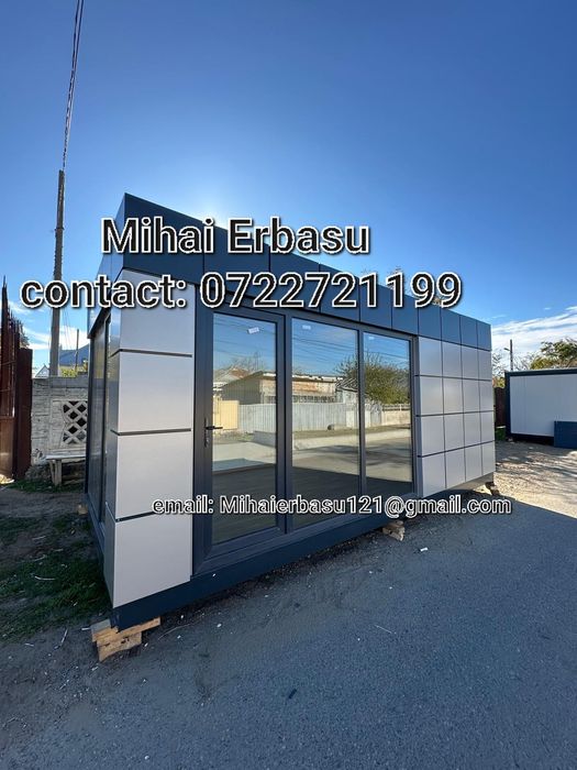 Vand container modular tip birou placat cu alubond