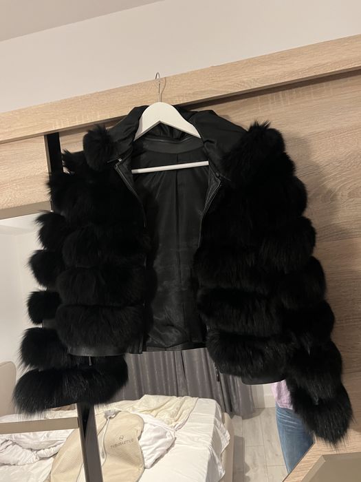 geaca din blana naturala