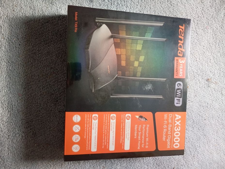 Router Wireless Gigabit Wi-Fi 6 Tenda TX9 AX3000