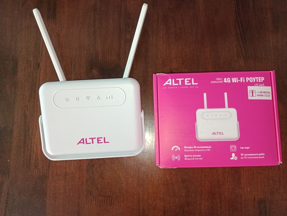Беспроводной Алтел роутер 4G