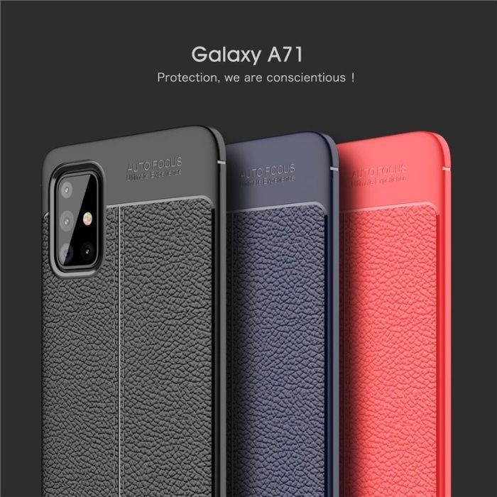 Husa Antisoc model PIELE pentru Samsung Galaxy A31 / A51 / A60