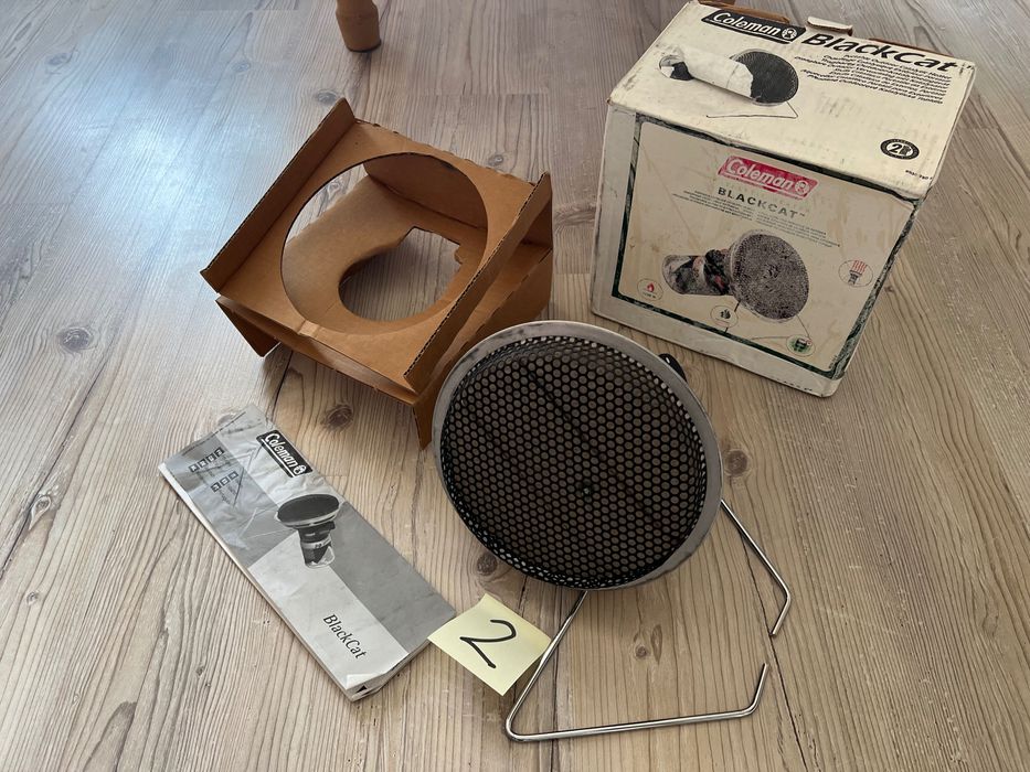 Печка за палатка Coleman BlackCat + преходник къмпинг или риболов