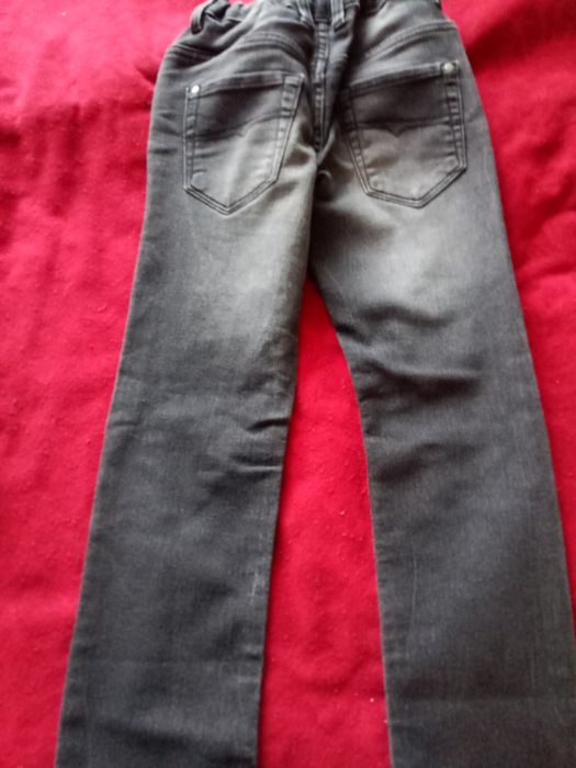 Детски дънки черни