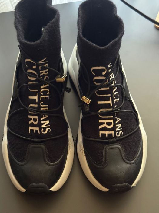 Sneakers slip on fete Versace Jeans Cuture