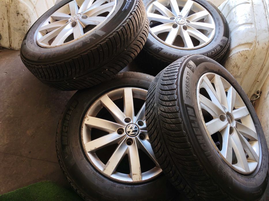 jante r16  VW Corvara 5G0071496A  T-ROC /215 65r17 tiguan michelin ms