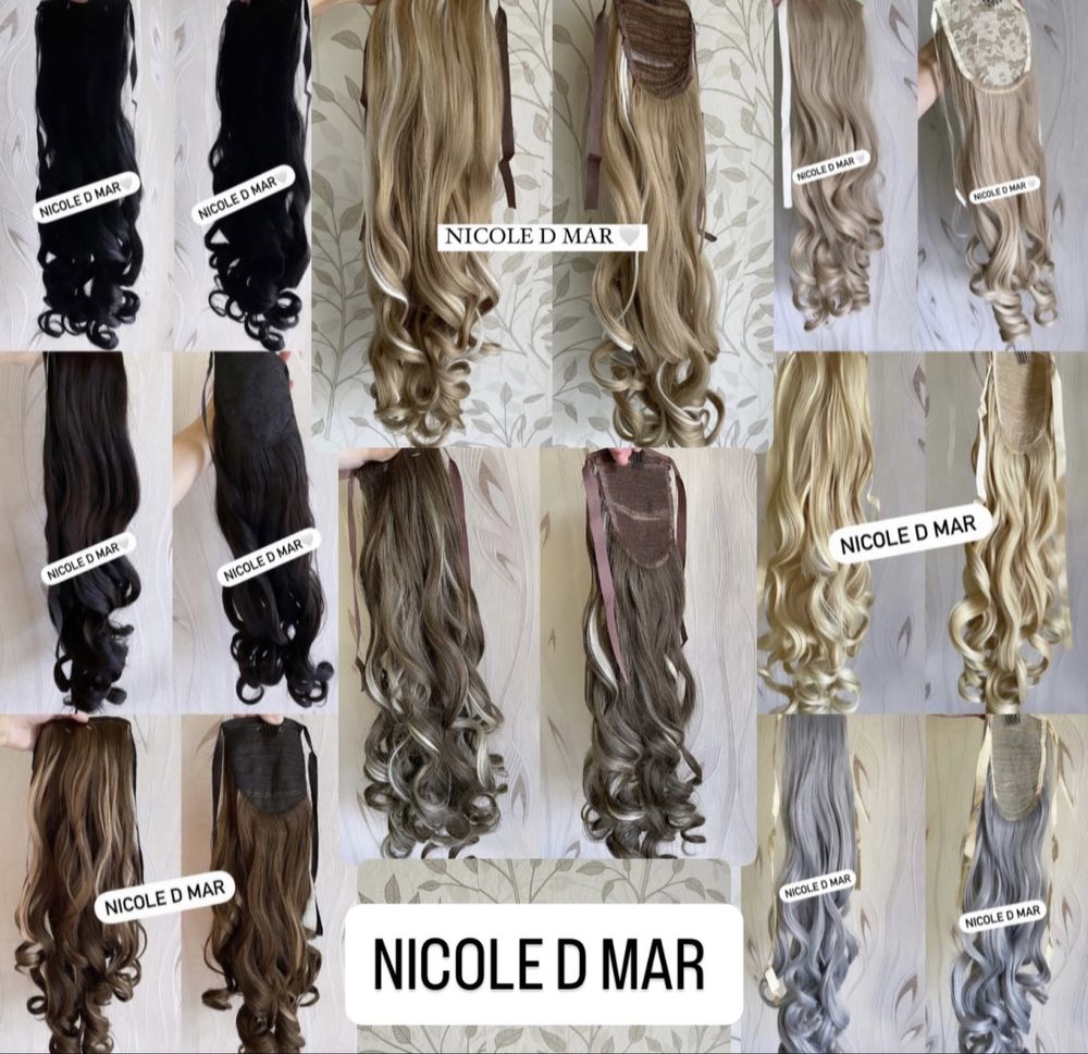 Coada de par Nicole D Mar - cozi/extensii imita parul natural