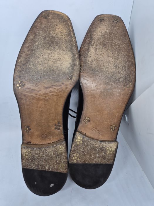 StefanoBi Women's Medallion Cap Toe Derby, Charcoal, EU 39,5