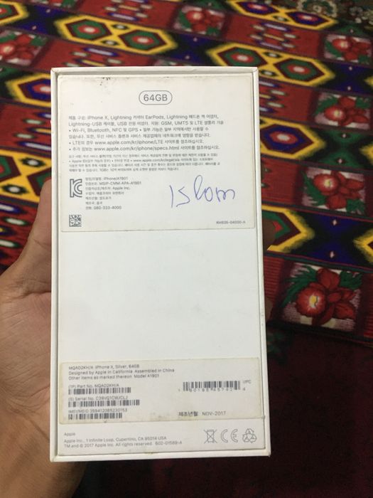 Iphone x karopka dokument