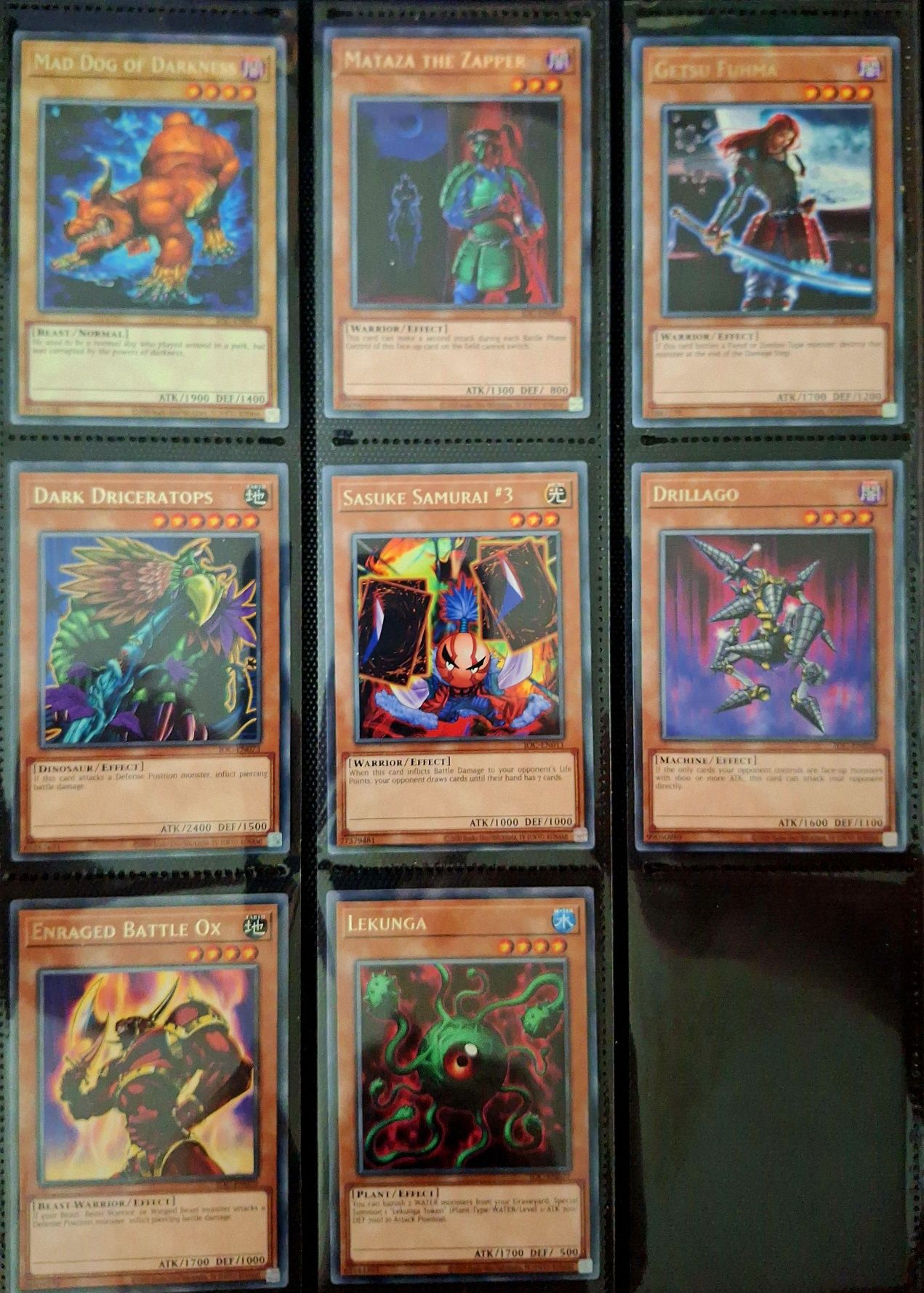 Yu-gi-oh редки оригинални ретро класически карти