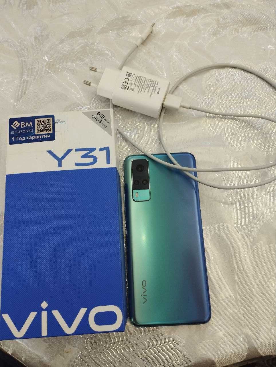 Vivo Y 31 тел сотилади