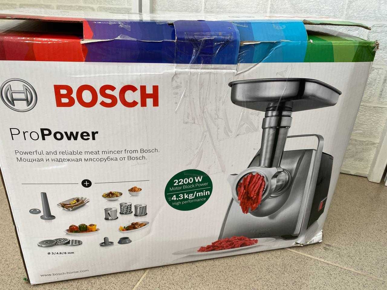 Електрическа мелачка за месо Bosch ProPower 2200W MFW68640 месомелачка