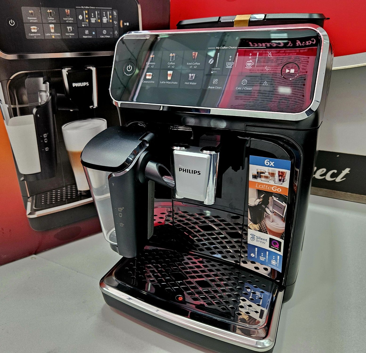 Кафеавтомат Philips серия 3300,LatteGO