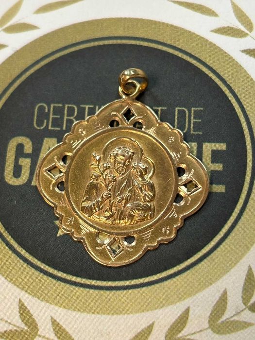 (AG 35) Medalion aur 14K B.10672.2( Ag 42) / 964 lei