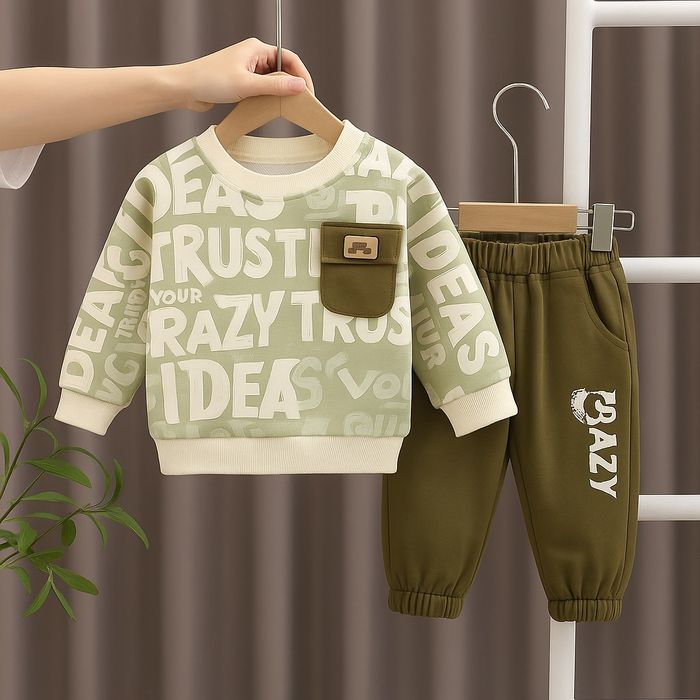 Детские осенние комплекты для мальчиков и девочек от 3-8 лет