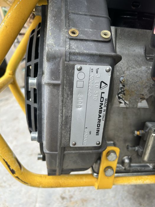 Motocultor ferrari 72s pornire la cheie