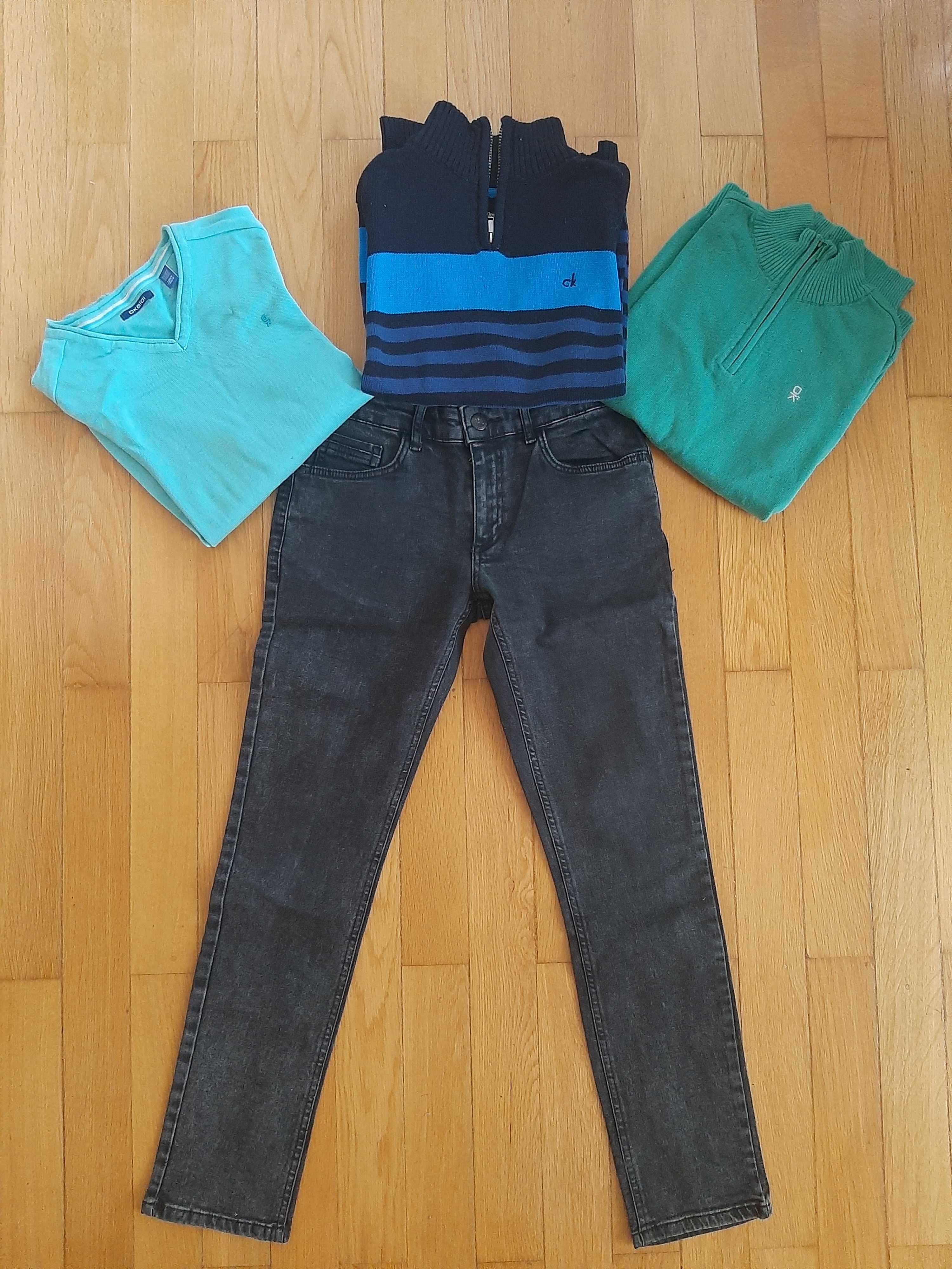 Суитшърт Propeller,блуза DKNY,пуловери CK,Оkaidi, дънки за 12 г.момче