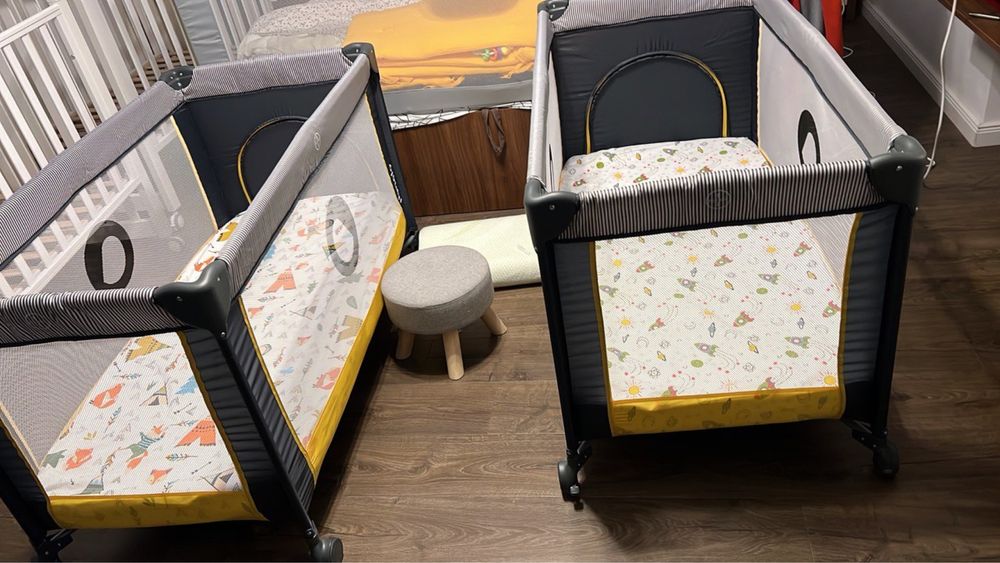 Vand patut pliant copii de calatorie Lionelo Stefi 120x60cm